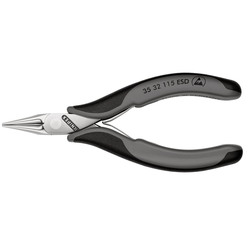 Knipex - Rundzange Elektronik-Greifzange 35 32 115 ESD ESD, 115mm