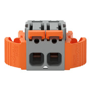 WAGO - Kabelsteckverbinder für Leiterplattensteckverbinder 1-Leiter-Federleiste 2231-1102/038-000 Push-in CAGECLAMP,gr − 100 Stück