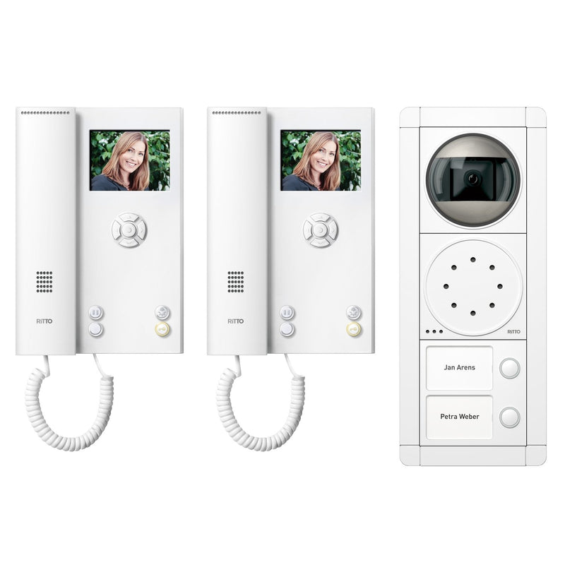 Ritto - Türsprech-Set Portier Video Paket ws/ws RGE1892270 2WE