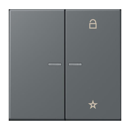 Jung - Bedienelement intelligent eNet Taster Universal 1f. FM LC 1701 202