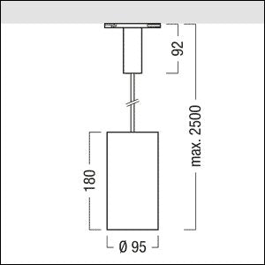 Zumtobel Group - Pendelleuchte LED-Pendelstrahler V2-P M2500 #62917484