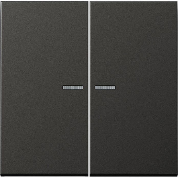 Jung - Abdeckung/Bedienelement für Installationsschalterprogramme Wippe AL 102 KO5 AN f.Serientaster KO