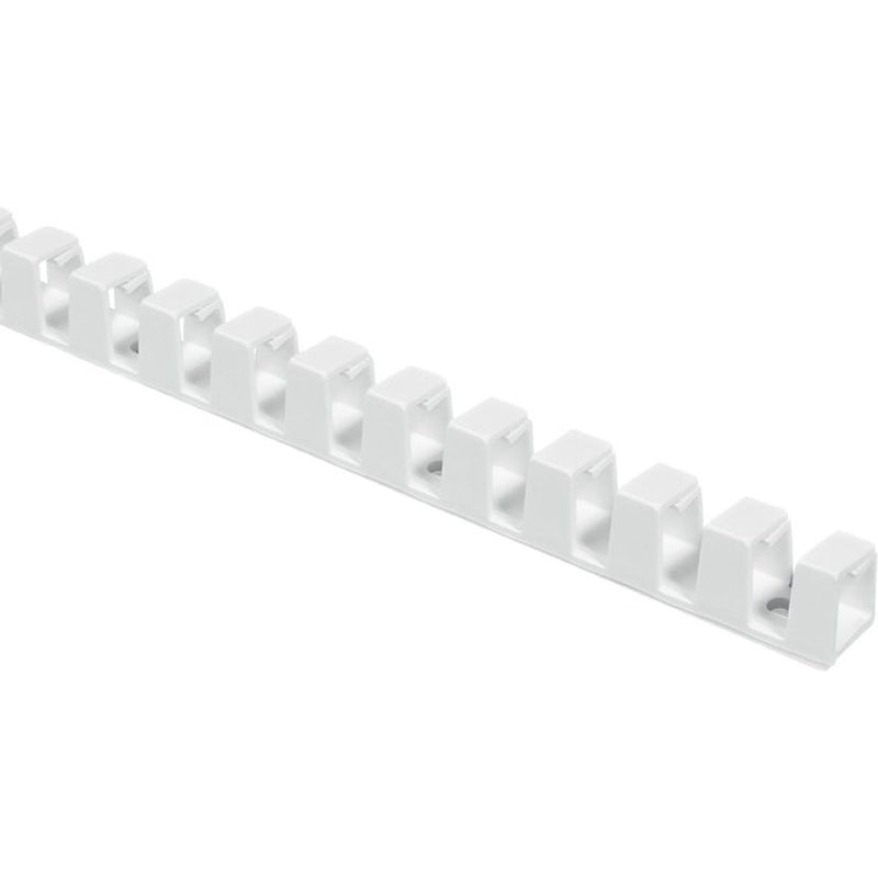 HellermannTyton - Verdrahtungskanal Kabelbündelhalter Heladuct Flex 10 schraubbar − 100 Stück