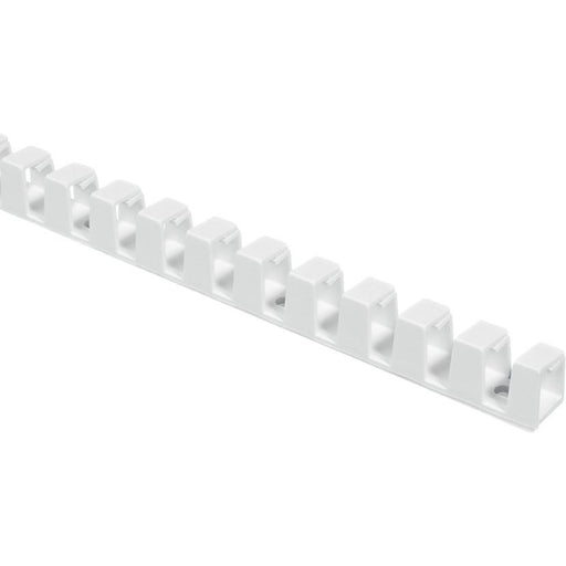 HellermannTyton - Verdrahtungskanal Kabelbündelhalter Heladuct Flex 10 schraubbar − 100 Stück