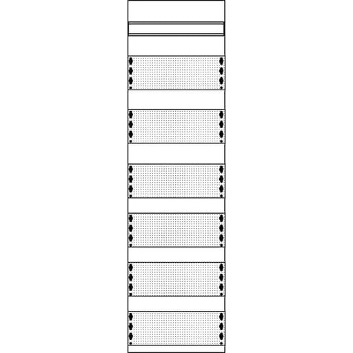 Striebel&John - Einbaufeld für Telekommunikation Mediafeld 1MM2 1FB BH2 6R