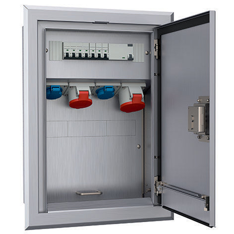 Mennekes - CEE-Steckdosen-Kombination (IEC 60309) Unterputz-Verteiler 84374