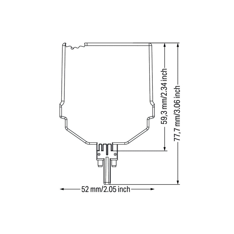 WAGO - Bauelementestecker Relaismodul 2042-3004 DC 24 V,1 Schließer − 6 Stück