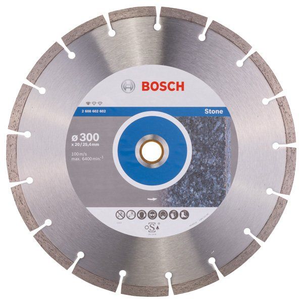 Bosch - Trenn-/Schleifscheibe Diamanttrennscheibe 2608602602 Standard for Stone