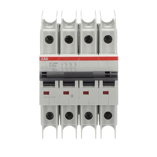 ABB Stotz S&J - Leitungsschutzschalter Sicherungsautomat SU204M-K15 10kA 15A 4P