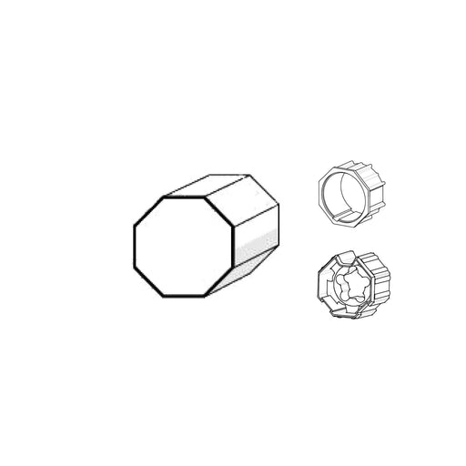 Somfy - Zubehör/Ersatzteile für Tor-/Rollladenantriebe Adapter LT 50 9707024 SRW 65 E-H − 1 Stück