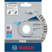Bosch - Trenn-/Schleifscheibe Diamanttrennscheibe 2608602652 PRO Concrete