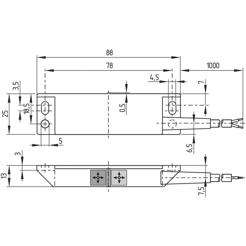 Schmersal - Magnetischer Näherungsschalter Magnetschalter BN 310-2rz