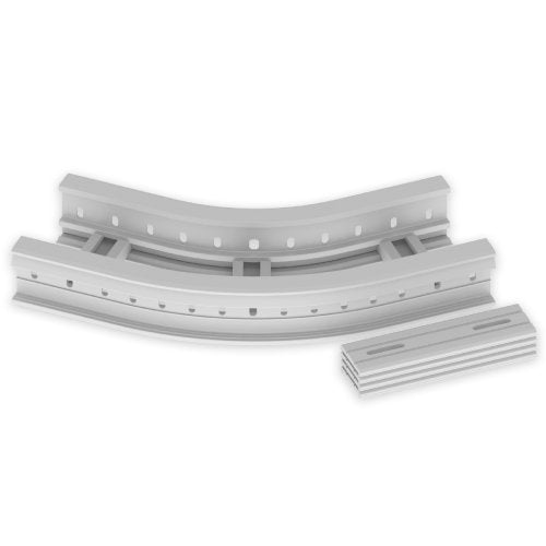 Unex - Bogen für Kabelleiter Flachbogen 45 Grad 67216-44 85x200 R300 − 1 Stück by Unex
