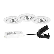 Brumberg Leuchten - Downlight/Strahler/Flutlicht LED-Strahlerset (VE3) 39463173S3 weiß