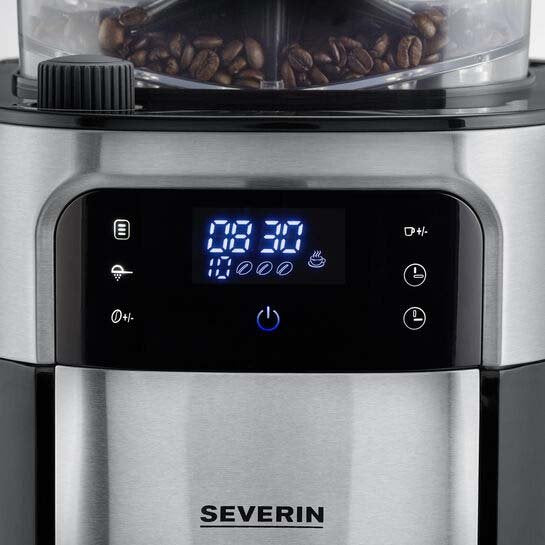 Severin - Kaffeeautomat m.Mahlwerk KA 4813 sw-eds-geb