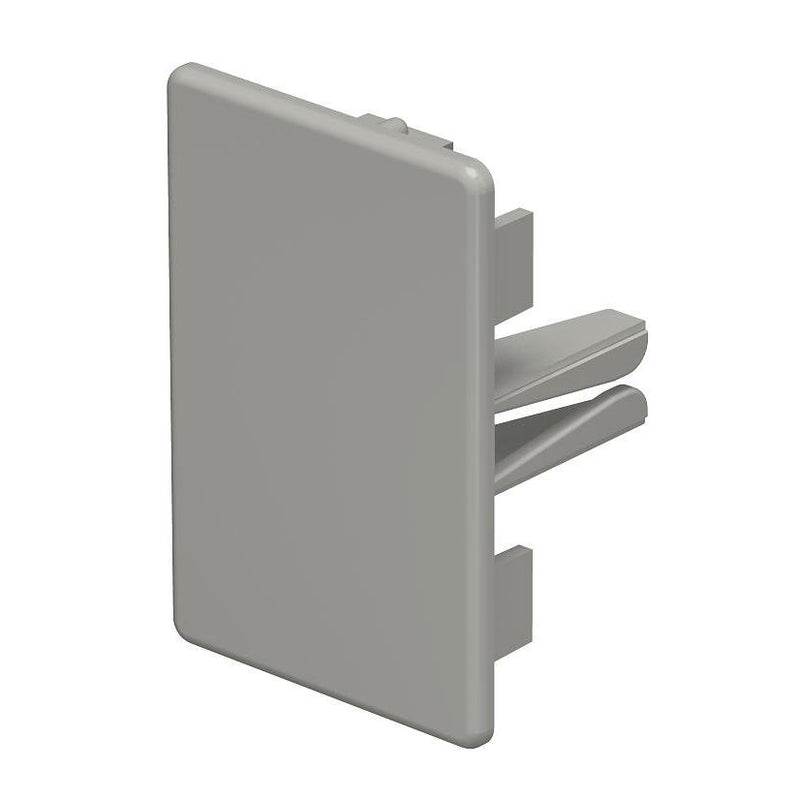 OBO Bettermann - Endstück für Leitungsführungskanal Endstück WDK HE40060GR f.40x60 − 10 Stück