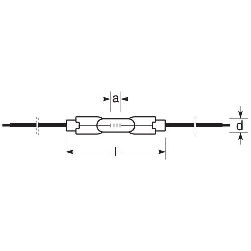 Radium Lampenwerk - Flugfeldbefeuerungslampe Halogenlampe für Flugplatz RHA 200W/6,6A/L befeuerung