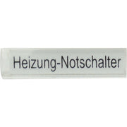 Panasonic - Bezeichnungsmaterial für Installationsschalterprogramme Beschriftungsset 90591301-DE Heizung Notschalter