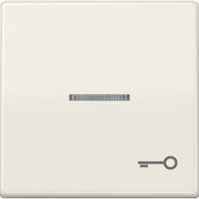 Jung - Abdeckung/Bedienelement für Installationsschalterprogramme Wippe Symbol TÜR ws ABAS 591 KO5T für beleuchtb.Taster