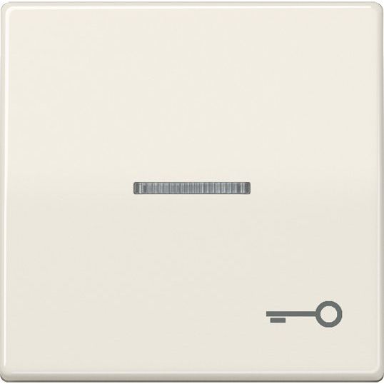 Jung - Abdeckung/Bedienelement für Installationsschalterprogramme Wippe Symbol TÜR ws ABAS 591 KO5T für beleuchtb.Taster