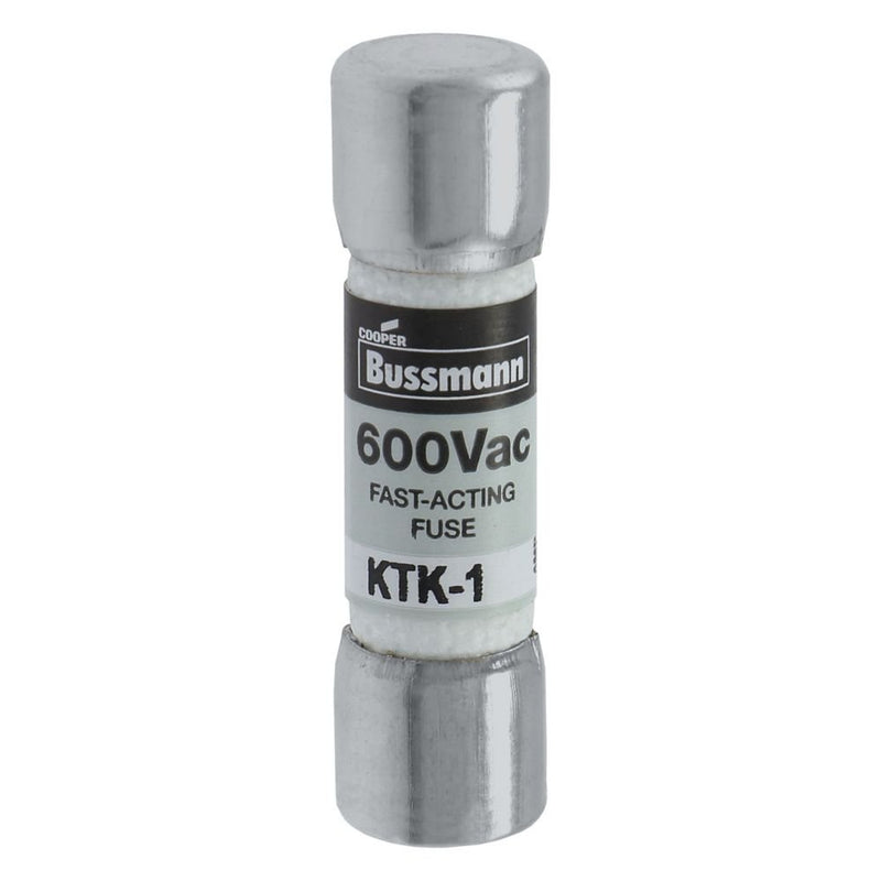 Eaton - HRC-Sicherung Sicherungseinsatz KTK-1 1 A, AC 600 V − 10 Stück