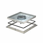 OBO Bettermann - Kassettenrahmen mit Kassette Schwerlast-Rahmenkassette RKF2 SL2 V2 25 283x283x25mm