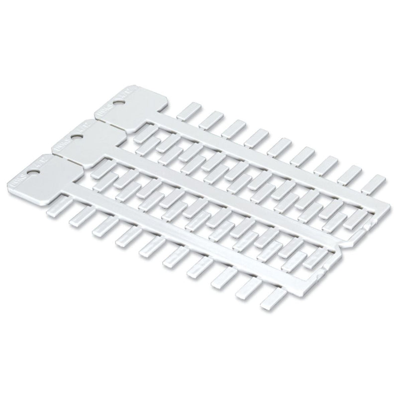 WAGO - Kennzeichnungsmaterial Einsteckschild 211-110 57 Schilder je Karte − 18 Stück