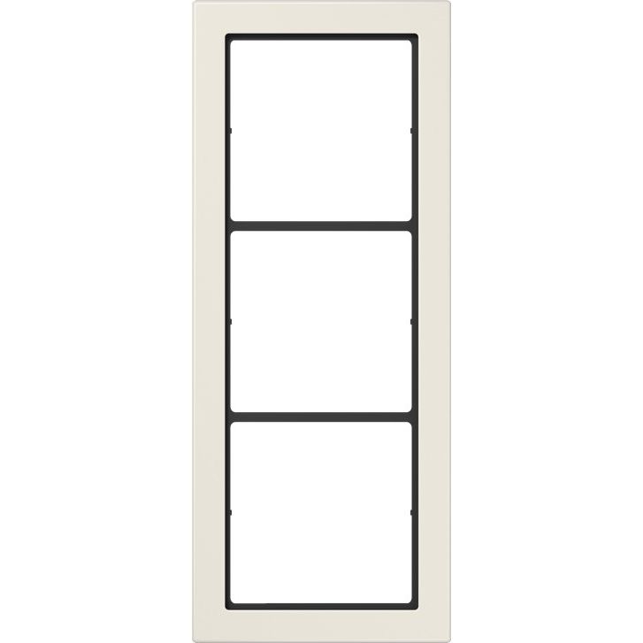 Jung - Abdeckrahmen Rahmen 3-fach ws FD 983 W waage/senkrecht
