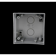 Warema Sonnen - Aufputzgehäuse für Unterputzgerät Aufputzgehäuse silber 1002223 für Timer/Minitronic