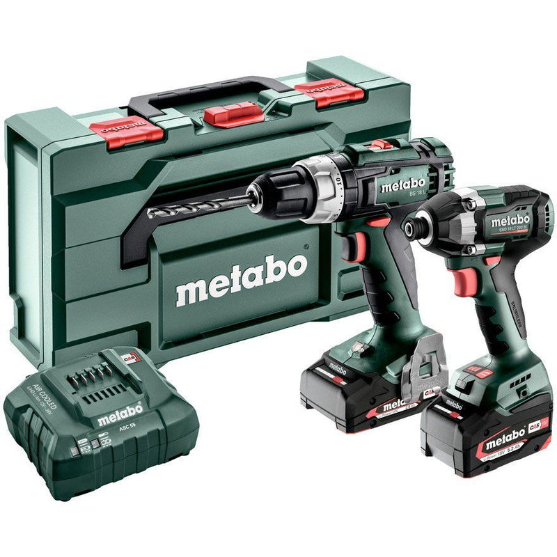 Metabowerke - Werkzeugset Combo Set 2.8.218VBSLSSD200LTB