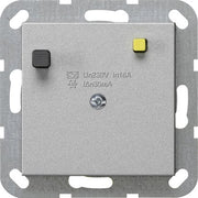 Gira - Installationsschalter FI-Schutz-Schalter alu 266426 30mA