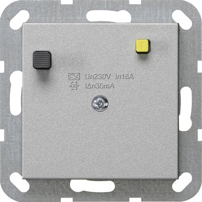 Gira - Installationsschalter FI-Schutz-Schalter alu 266426 30mA
