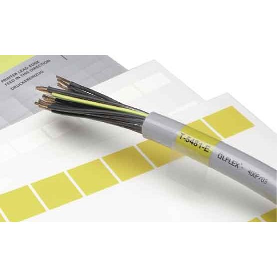 Lapp Zubehör - Kabelmarkierungssystem ETIKETT-LCK-32-25x33.5-WH, LCK-32 WH (VE640) 640-st/fp