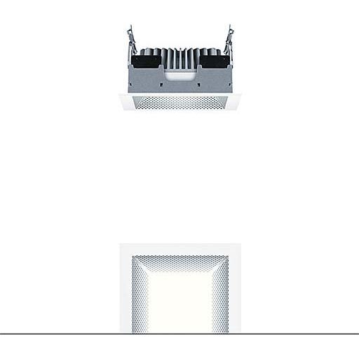 Zumtobel Group - Downlight/Strahler/Flutlicht LED-Deckeneinbauleuchte PANOS EVO #60816090 Q140L 830 LDO FAL WH