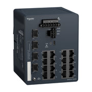 Schneider Electric - Netzwerk Switch Modicon Managed Switch MCSESM203F4LG0 16 Ports Kupfer