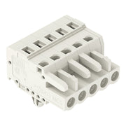 WAGO - Kabelsteckverbinder für Leiterplattensteckverbinder 1-Leiter-Federleiste 721-105/008-000 CAGECLAMP 2,5mm²,lgr − 100 Stück