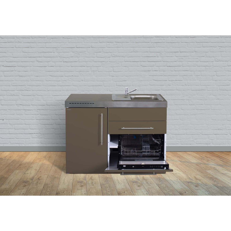 Stengel - Mini-Küche Miniküche Premiumline MPGSMM120GSBre Mokka metallic