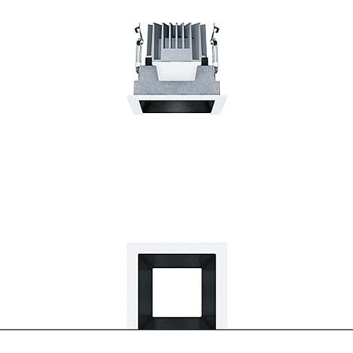 Zumtobel Group - Downlight/Strahler/Flutlicht LED - Einbauleuchte P - INF Q #60817949 4000K