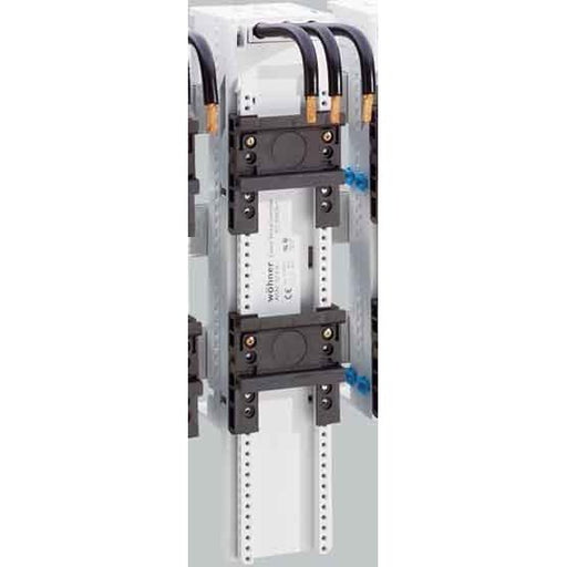 Wöhner - Sammelschienen-Adapter Sammelschienenadapter EMC 32416 m.2 Tragschiene, 45A − 4 Stück