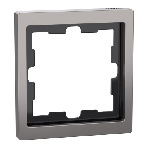 Merten - Abdeckrahmen Rahmen 1f.nickelmetallic MEG4010-6550 D-Life Metall