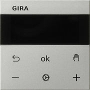 Gira - Bedienelement intelligent RTR Display 5393600 Edelstahl