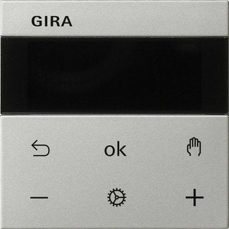 Gira - Bedienelement intelligent RTR Display 5393600 Edelstahl