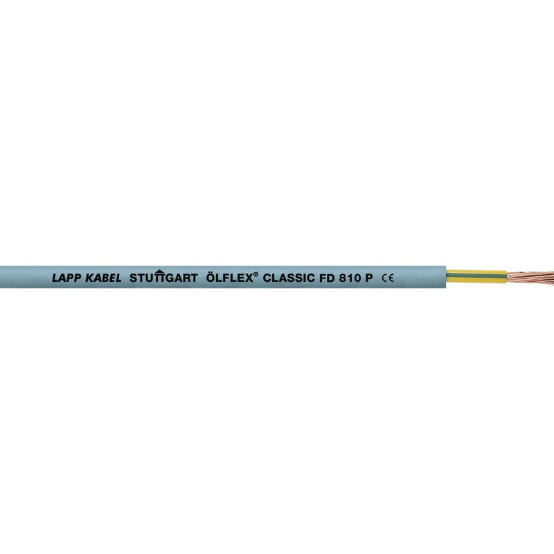 Lapp Kabel&Leitung - Energiekabel < 1 kV, für ortsveränderlichen Einsatz ÖLFLEX CLASSIC FD 810 P 0029200/500 1G6 − 500 Meter