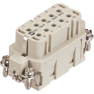 Harting - Kontakteinsatz für Rechtecksteckverbinder Kontakteinsatz Crimp 09200103101