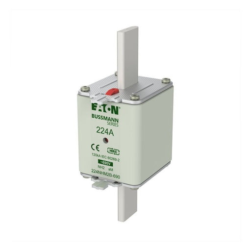 Eaton - Messersicherung Sicherungseinsatz Nieders. 224NHM2B-690 224A AC 690V 120kA − 3 Stück