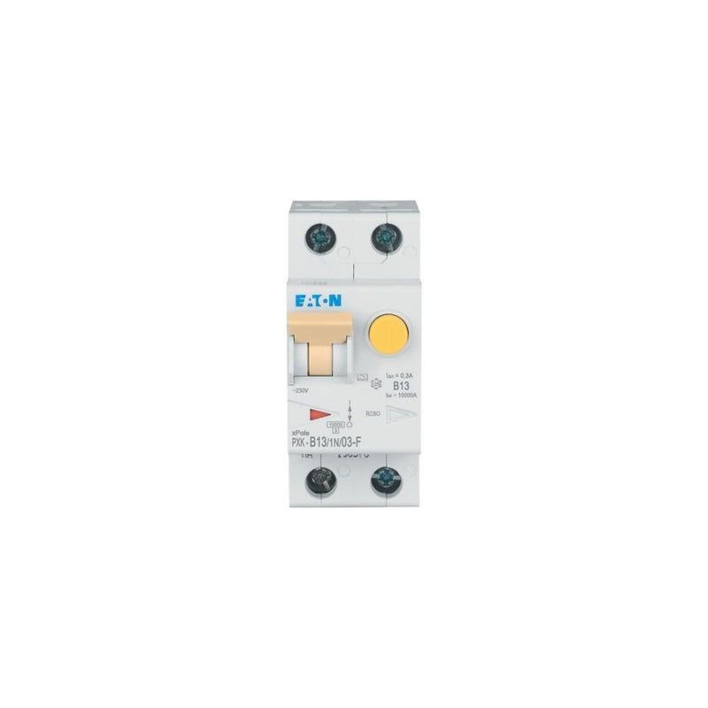 Eaton - Kombination FI-Schalter/Leitungsschutzschalter FI/LS Kombination PXK-B13/1N/03-F 13 A, 300 mA, B