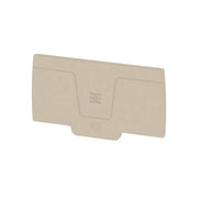 Weidmüller - Abschluss- und Zwischenplatte für Reihenklemme Abschlussplatte AEP AP21 80.65mmx2.35mm,dbg − 20 Stück