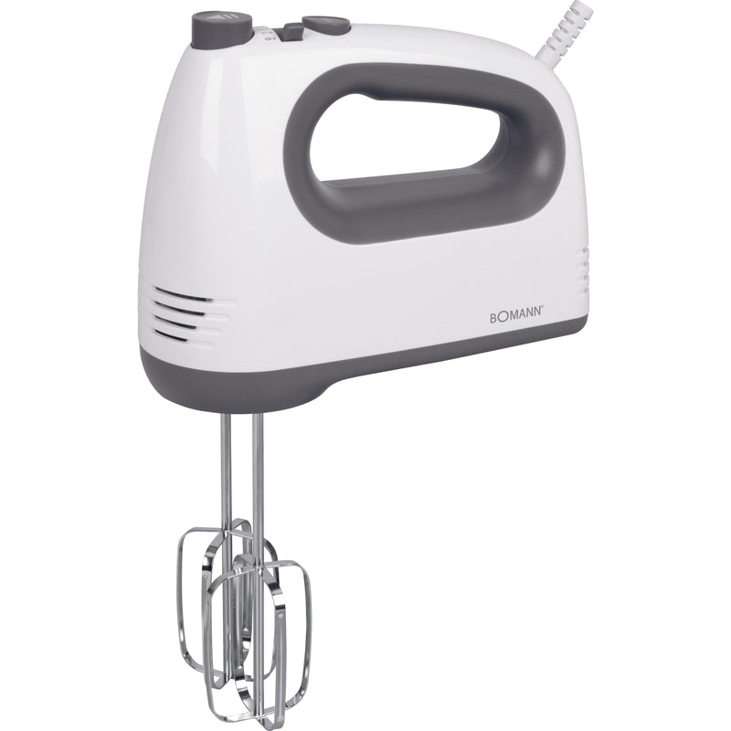 Bomann DA - Rühr-/Mixgerät Handmixer HM 6054 CB ws m.Knethaken+Quirle