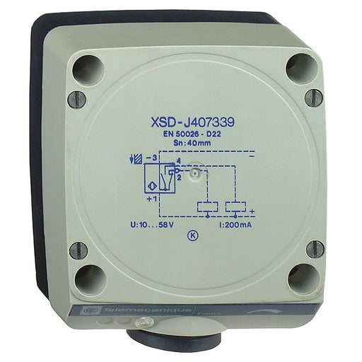 Telemechanique Sensors - Induktiver Näherungsschalter induktiv XSDJ607339 NPN, NO/NC, 3L