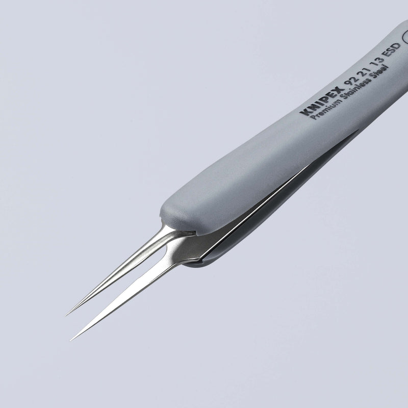 Knipex - Pinzette Präzisionspinzette 92 21 13 ESD − 1 Stück